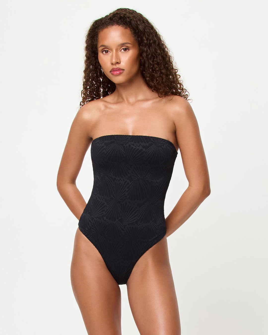 LSPACE La Femme Textured One Piece