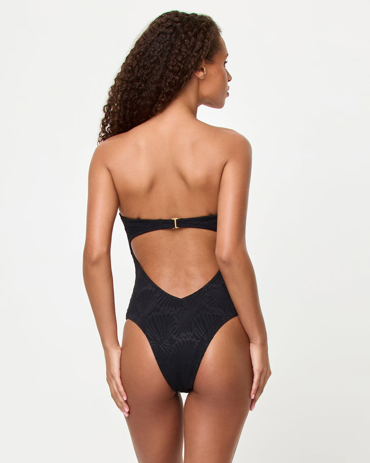 LSPACE La Femme Textured One Piece