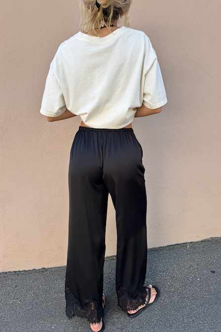 KEEN THE LABEL Marnie Lace-Trim Pant-The Shop Laguna Beach