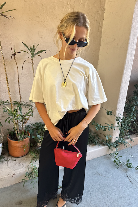 KEEN THE LABEL Marnie Lace-Trim Pant-The Shop Laguna Beach
