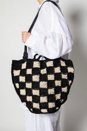 CLEOBELLA Leilani Check Crochet Bag-The Shop Laguna Beach