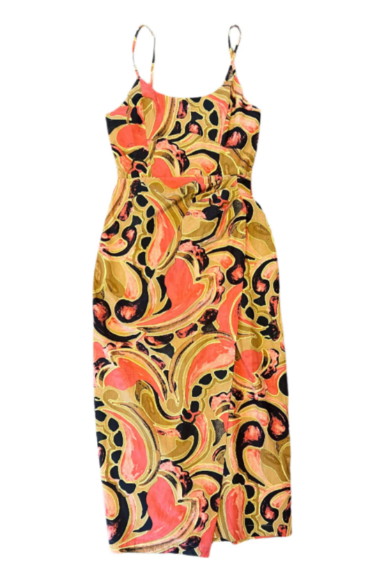 CLEOBELLA Geraldine Printed Midi Dress
