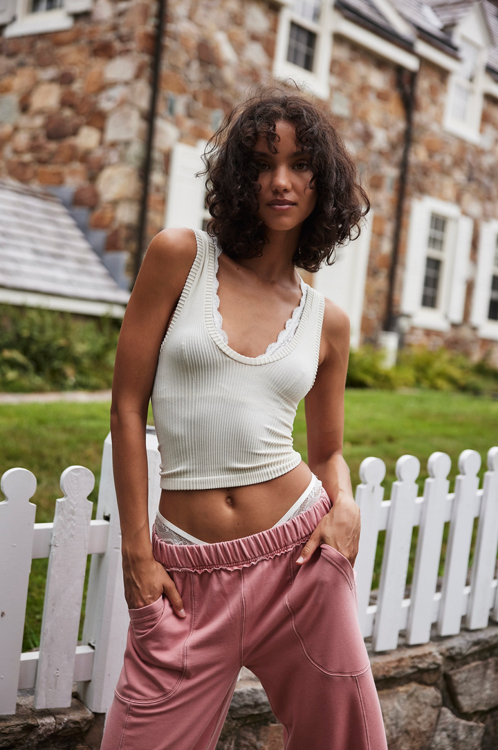 FREE PEOPLE Clean Slate Henley Tank