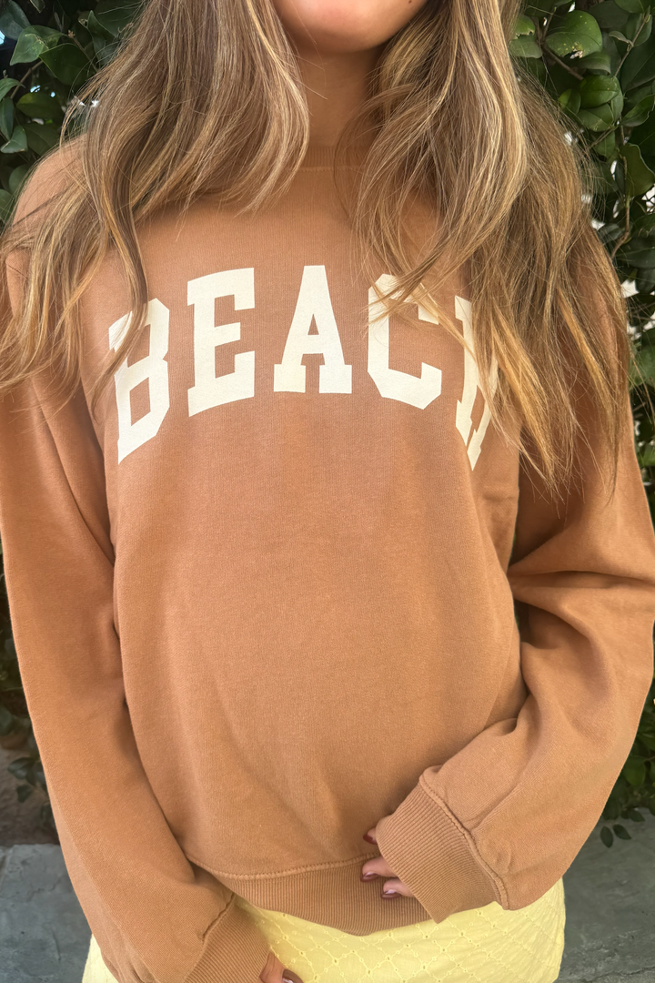 Z SUPPLY Beach Boyfriend Crew Pullover-The Shop Laguna Beach