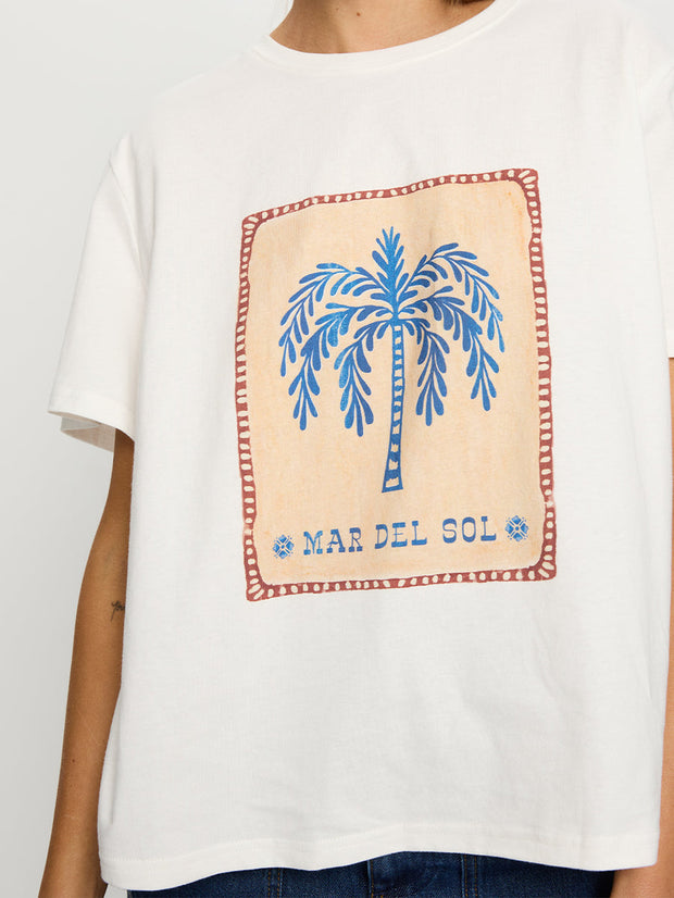 KIVARI Sol Palm Tee-The Shop Laguna Beach