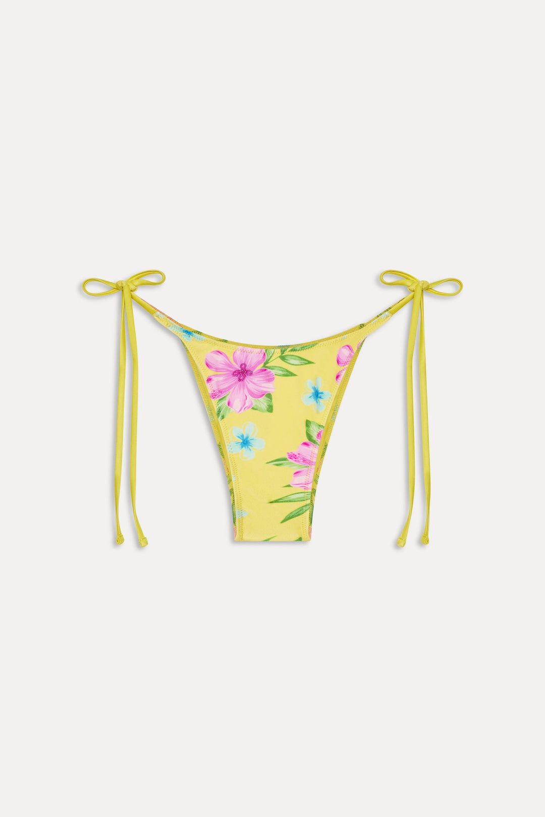 FRANKIES BIKINIS Soleil Beaded Tie-Side Bottom