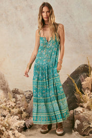 SPELL • ELYSIAN MOON Strappy Maxi Dress-The Shop Laguna Beach
