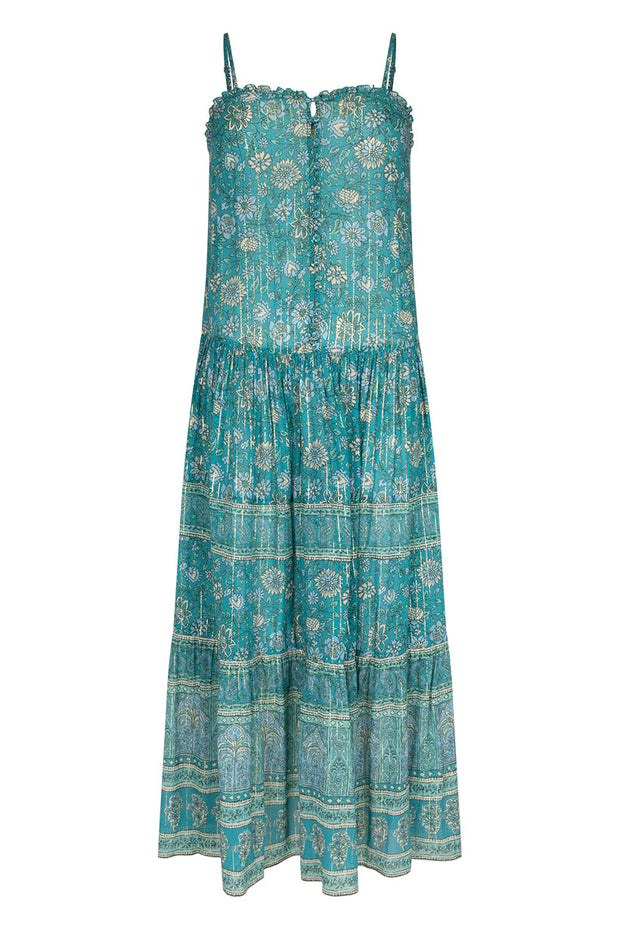SPELL • ELYSIAN MOON Strappy Maxi Dress-The Shop Laguna Beach