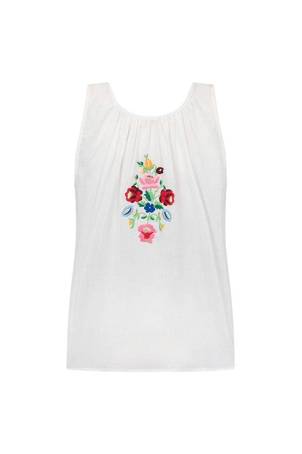 SPELL • FLORAPALOOSA Embroidered Cami-The Shop Laguna Beach