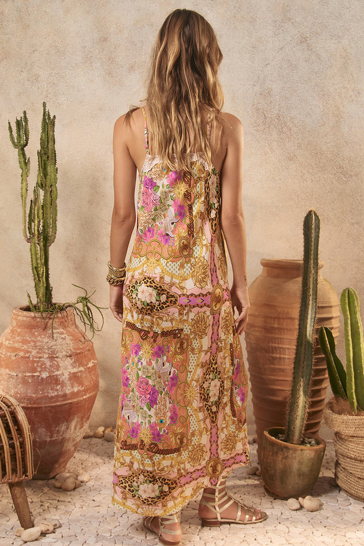 SPELL LOVERS & DREAMERS Strappy Maxi Dress-The Shop Laguna Beach