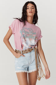 SPELL Peaches Biker Tee-The Shop Laguna Beach