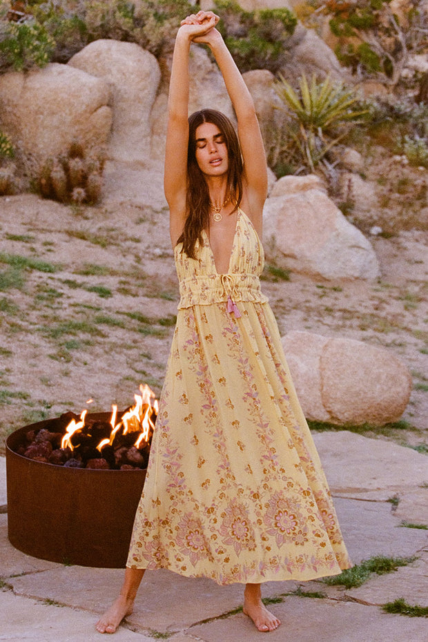 SPELL • SUNSHINE BANDIT Rebel Spirit Soirée Dress-The Shop Laguna Beach