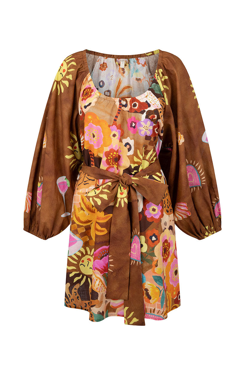 SPELL • VENUS RISING Birth of Venus Tunic Dress-The Shop Laguna Beach