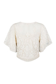 SPELL • VENUS RISING Free Love Lace Crop Top-The Shop Laguna Beach