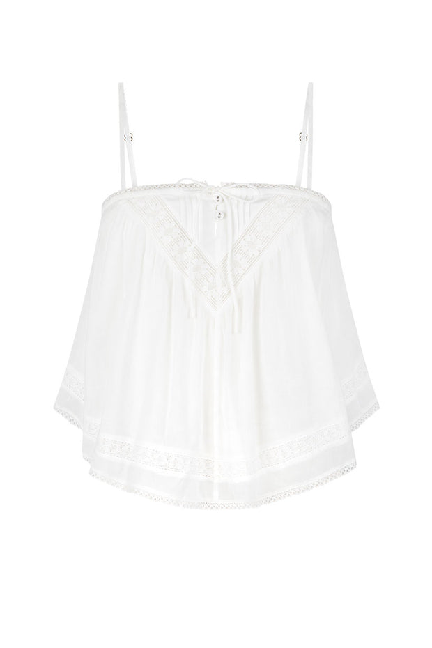 SPELL • VENUS RISING Hera Lace Crop Cami-The Shop Laguna Beach