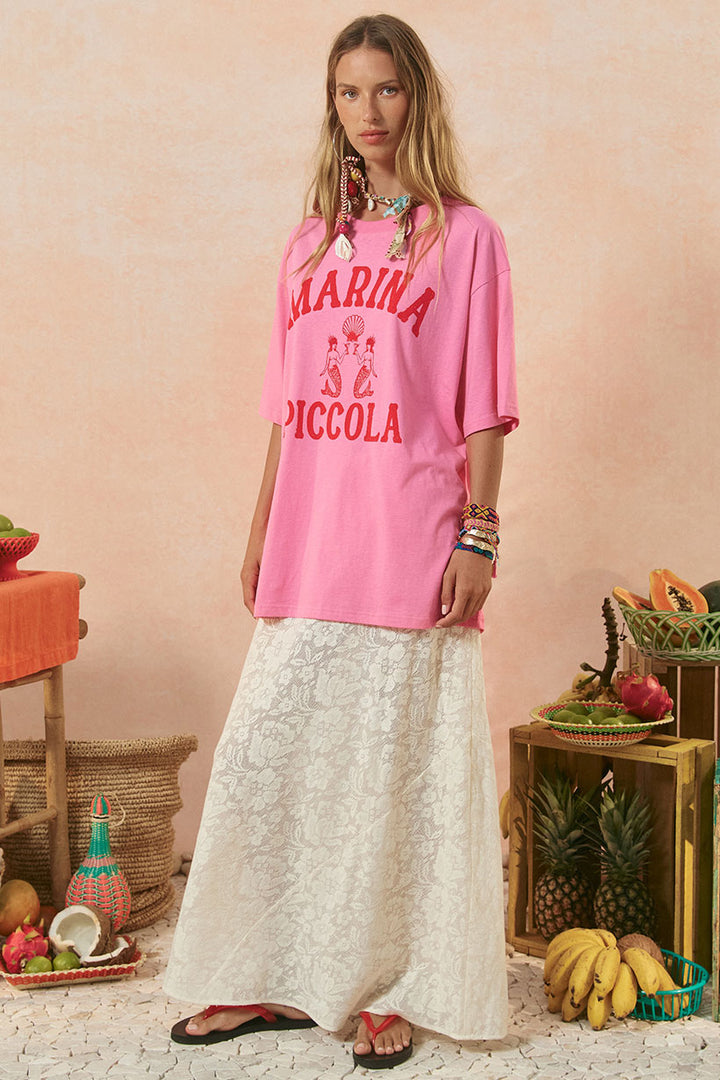 SPELL • VENUS RISING Marina Piccola Biker Tee-The Shop Laguna Beach