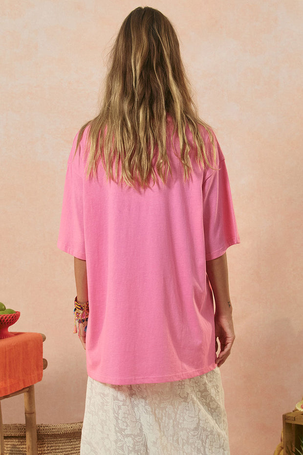 SPELL • VENUS RISING Marina Piccola Biker Tee-The Shop Laguna Beach