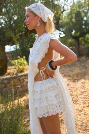 SPELL • VENUS RISING Yaya Lace Bloomer Short-The Shop Laguna Beach