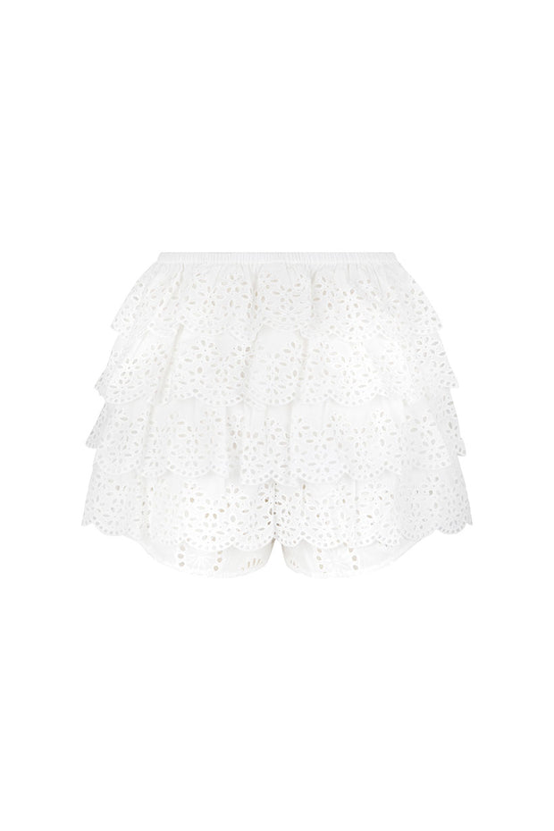 SPELL • VENUS RISING Yaya Lace Bloomer Short-The Shop Laguna Beach