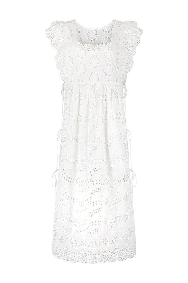 SPELL • VENUS RISING Yaya Lace Kaftan Dress-The Shop Laguna Beach