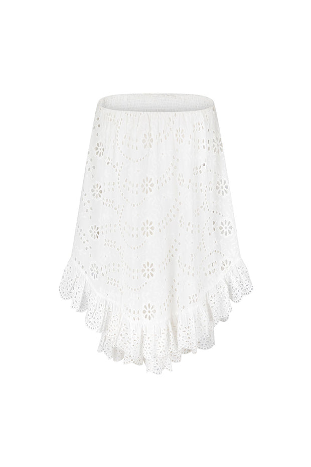 SPELL • VENUS RISING Yaya Lace Scarf Mini Dress-The Shop Laguna Beach
