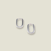 MAY MARTIN Stevie Silver Hoops-The Shop Laguna Beach