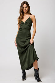 STILLWATER Lucia Silky Maxi Dress-The Shop Laguna Beach