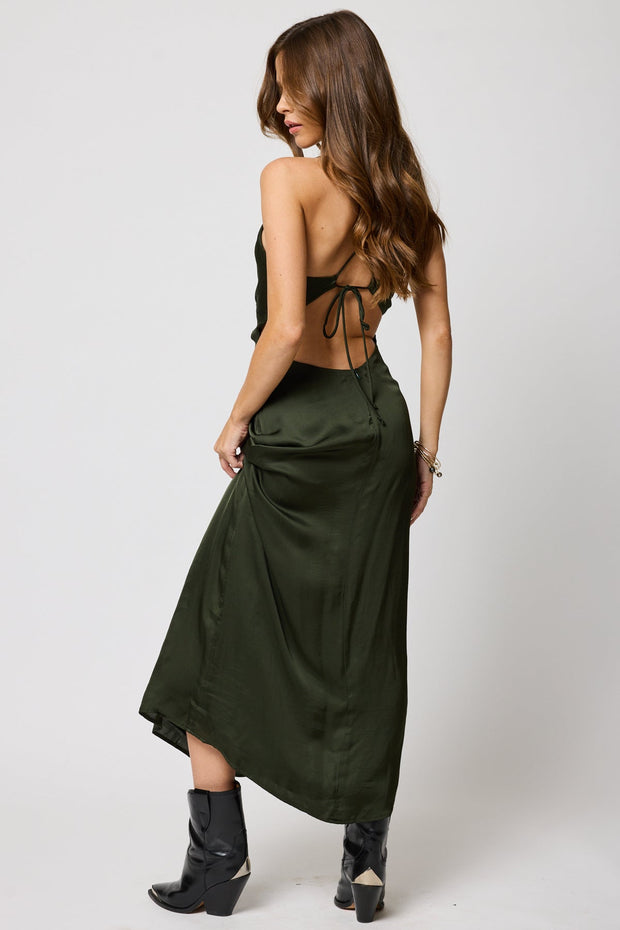 STILLWATER Lucia Silky Maxi Dress-The Shop Laguna Beach