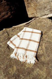 SUNDREAM Catalina Plaid Throw Blanket-The Shop Laguna Beach