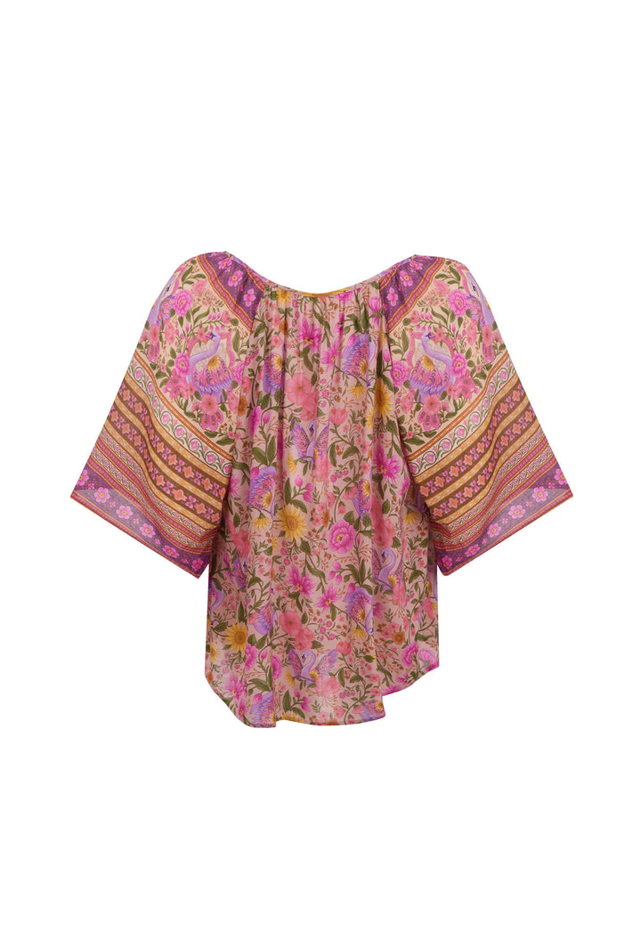 SPELL • VINTAGIA Swan Lake Short Sleeve Blouse