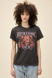 DAYDREAMER Fleetwood Mac Floral Tour Tee-The Shop Laguna Beach