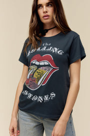 DAYDREAMER Rolling Stones Ticket Fill Tongue Tour Tee-The Shop Laguna Beach
