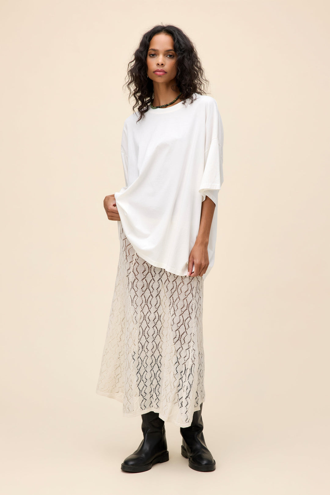 DAYDREAMER Solid One Size Tee Shirt
