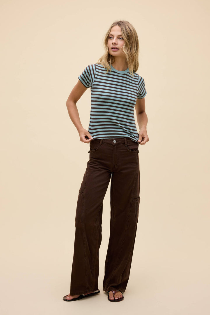 DAYDREAMER Stripe Vintage Tee
