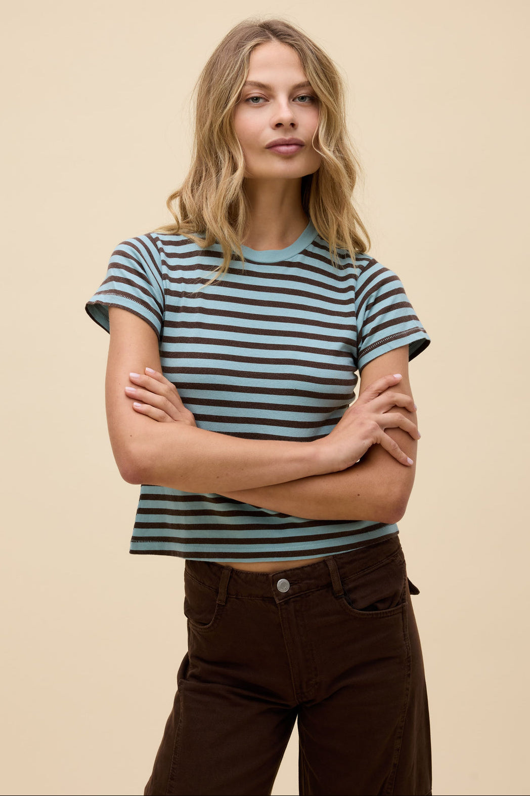 DAYDREAMER Stripe Vintage Tee