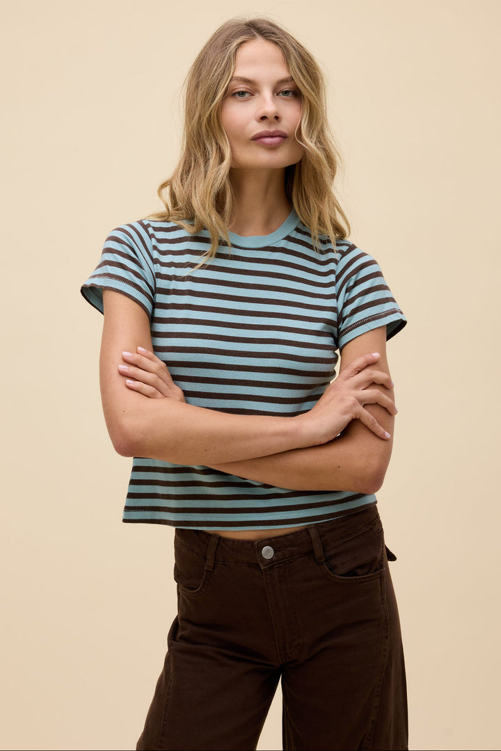 DAYDREAMER Stripe Vintage Tee