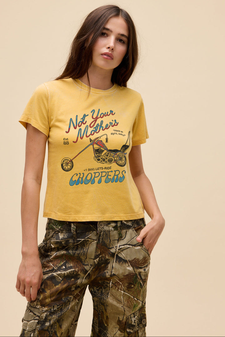 DAYDREAMER Not Your Mother's Choppers Burnout Vintage Tee-The Shop Laguna Beach