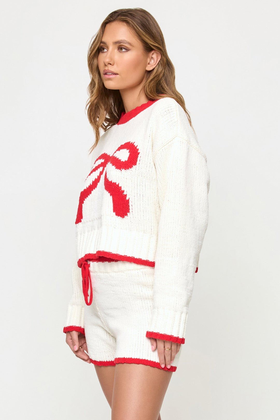 LSPACE Take A Bow Sweater-The Shop Laguna Beach