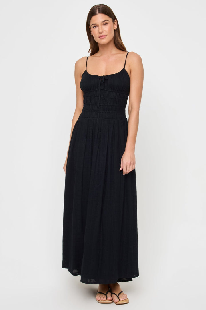 LSPACE Tala Solid Maxi Dress-The Shop Laguna Beach