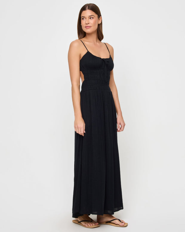 LSPACE Tala Solid Maxi Dress-The Shop Laguna Beach