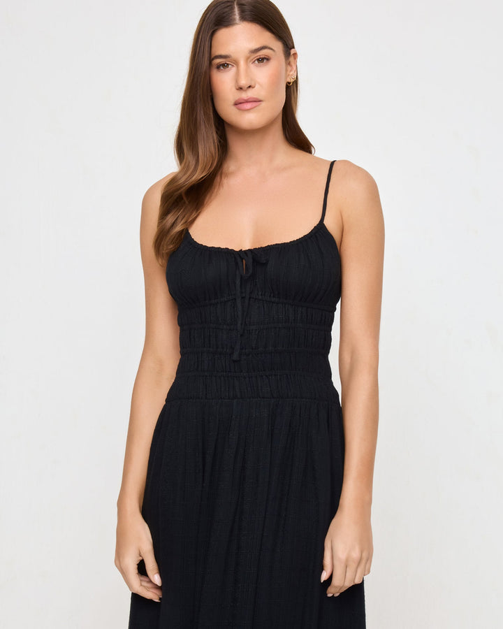 LSPACE Tala Solid Maxi Dress-The Shop Laguna Beach