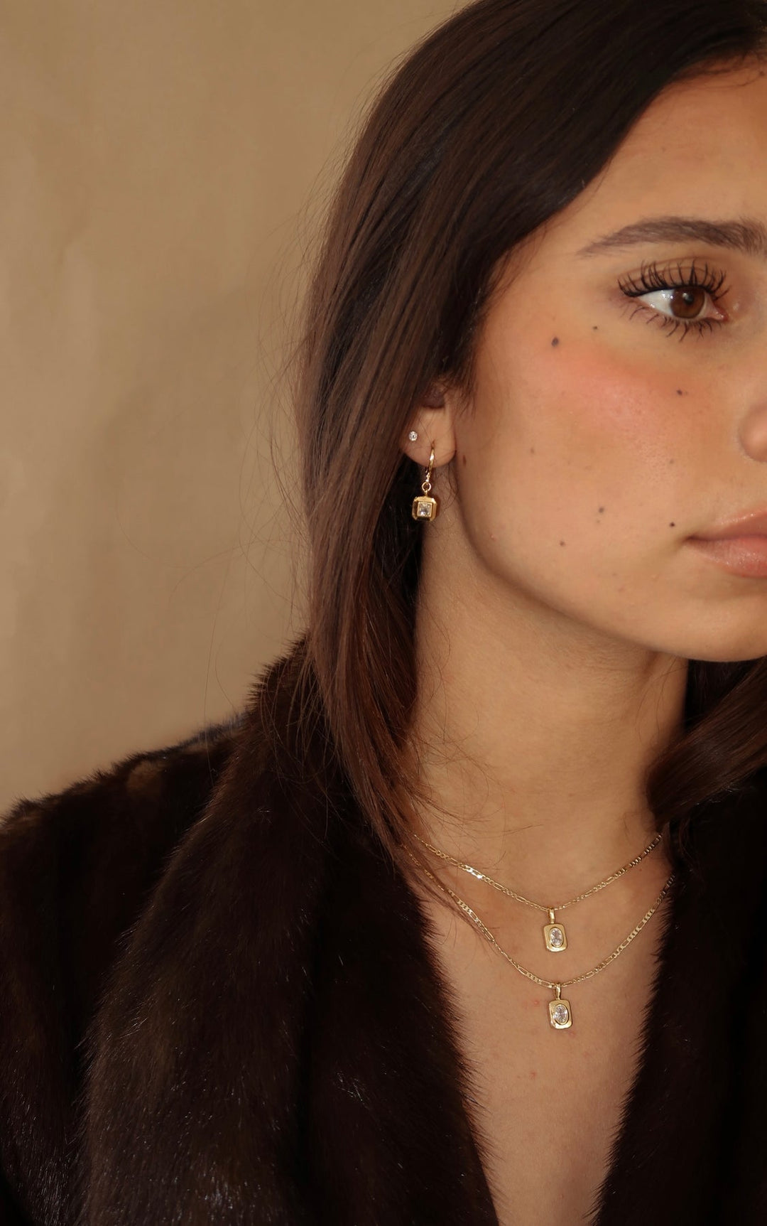 MAY MARTIN Bardot Diamond Earrings-The Shop Laguna Beach