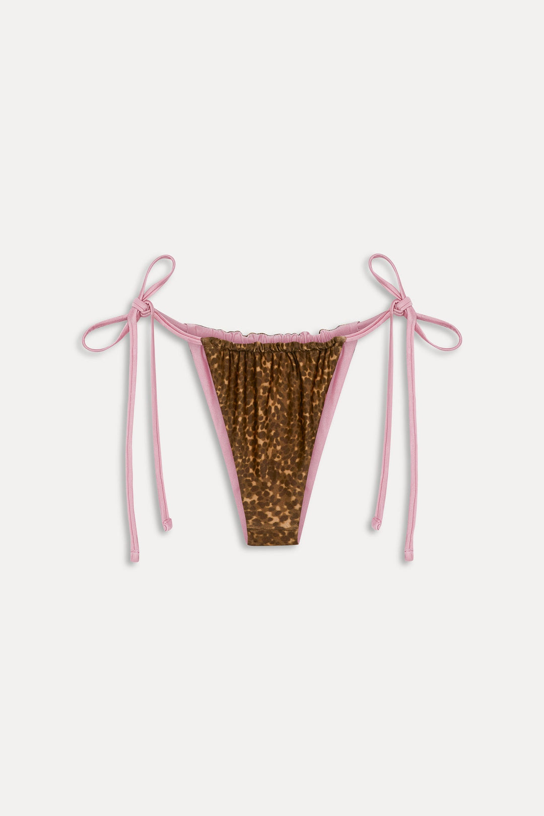 FRANKIES BIKINIS Tia Reversible Satin Tie-Side Bottom-The Shop Laguna Beach