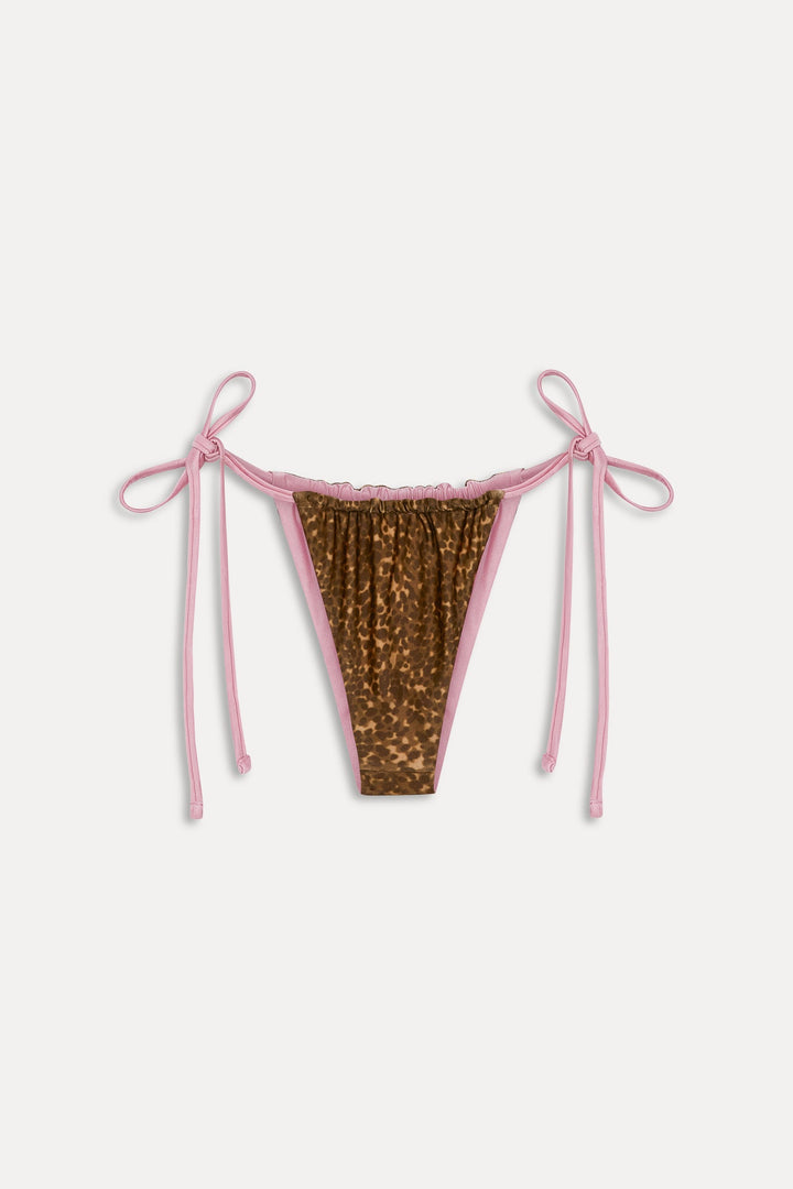 FRANKIES BIKINIS Tia Reversible Satin Tie-Side Bottom-The Shop Laguna Beach