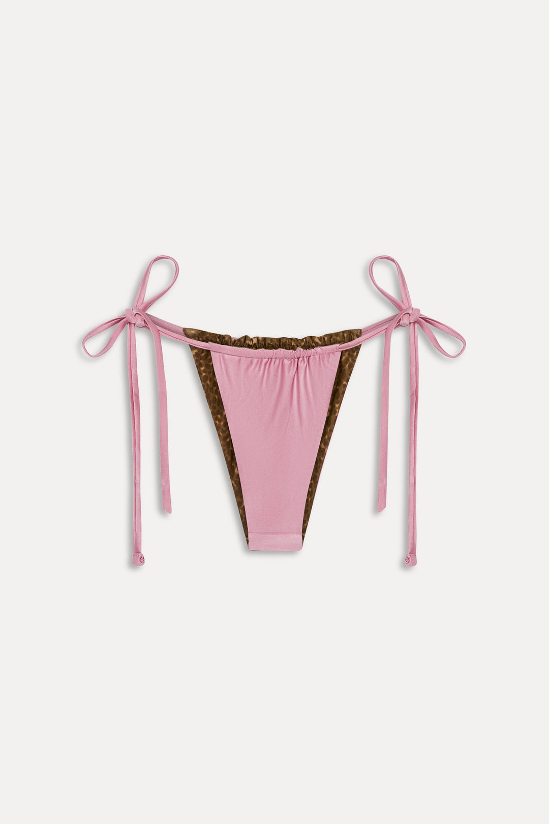 FRANKIES BIKINIS Tia Reversible Satin Tie-Side Bottom-The Shop Laguna Beach