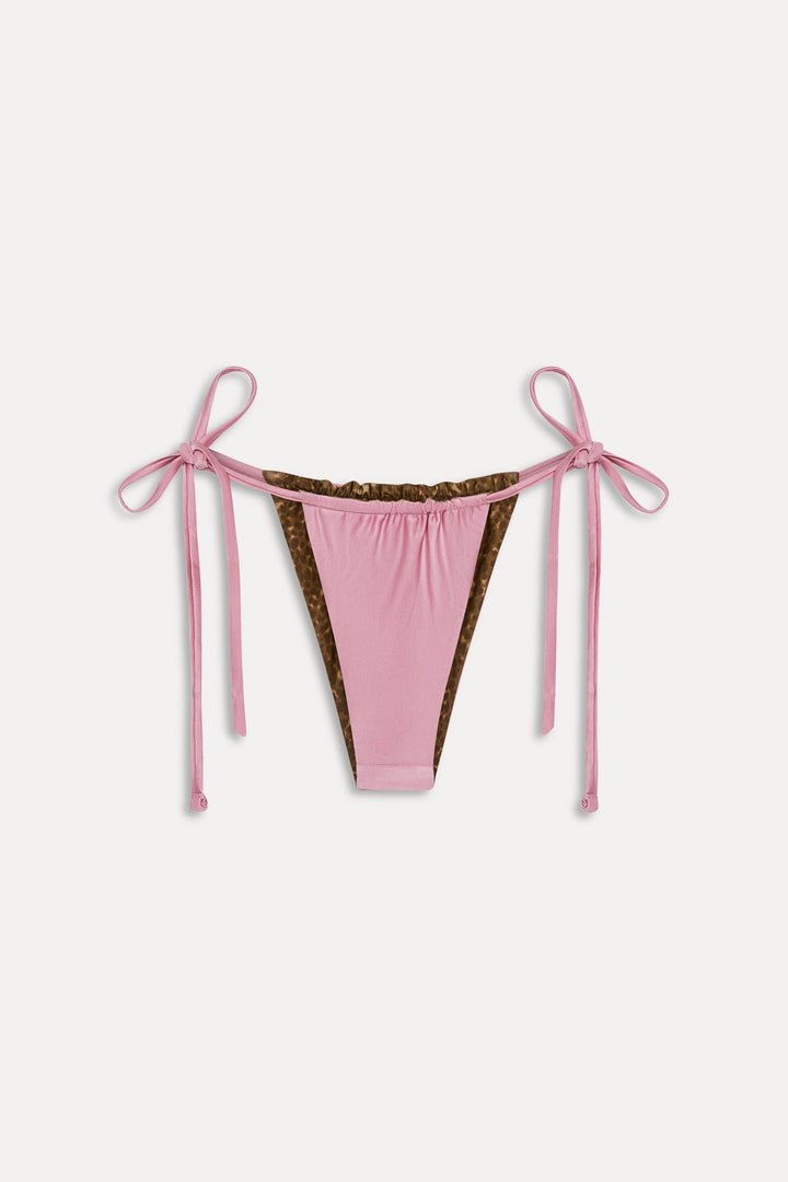 FRANKIES BIKINIS Tia Reversible Satin Tie-Side Bottom-The Shop Laguna Beach
