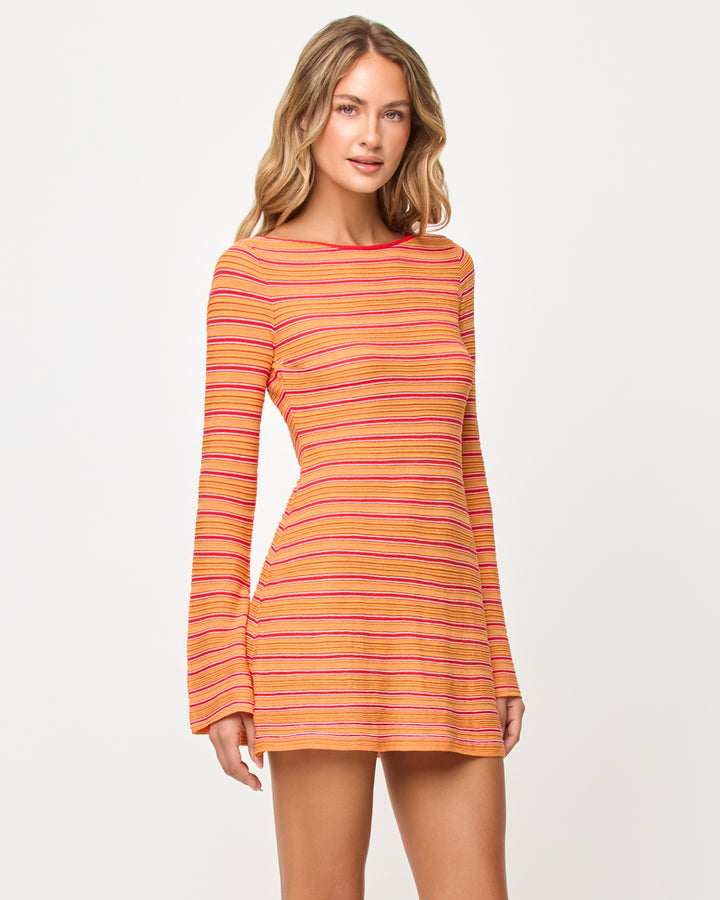 LSPACE X THE SALTY BLONDE Tita Long Sleeve Dress-The Shop Laguna Beach