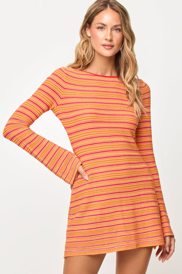 LSPACE X THE SALTY BLONDE Tita Long Sleeve Dress-The Shop Laguna Beach
