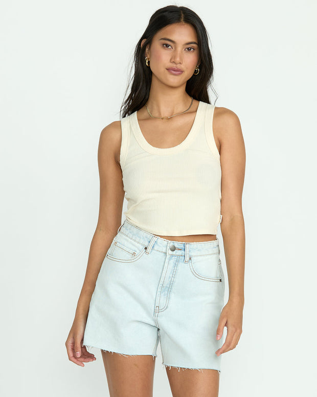 BILLABONG Riley Cut-Off Denim Short-The Shop Laguna Beach