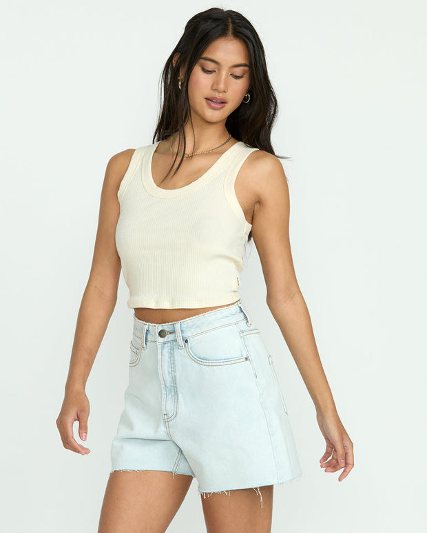 BILLABONG Riley Cut-Off Denim Short-The Shop Laguna Beach
